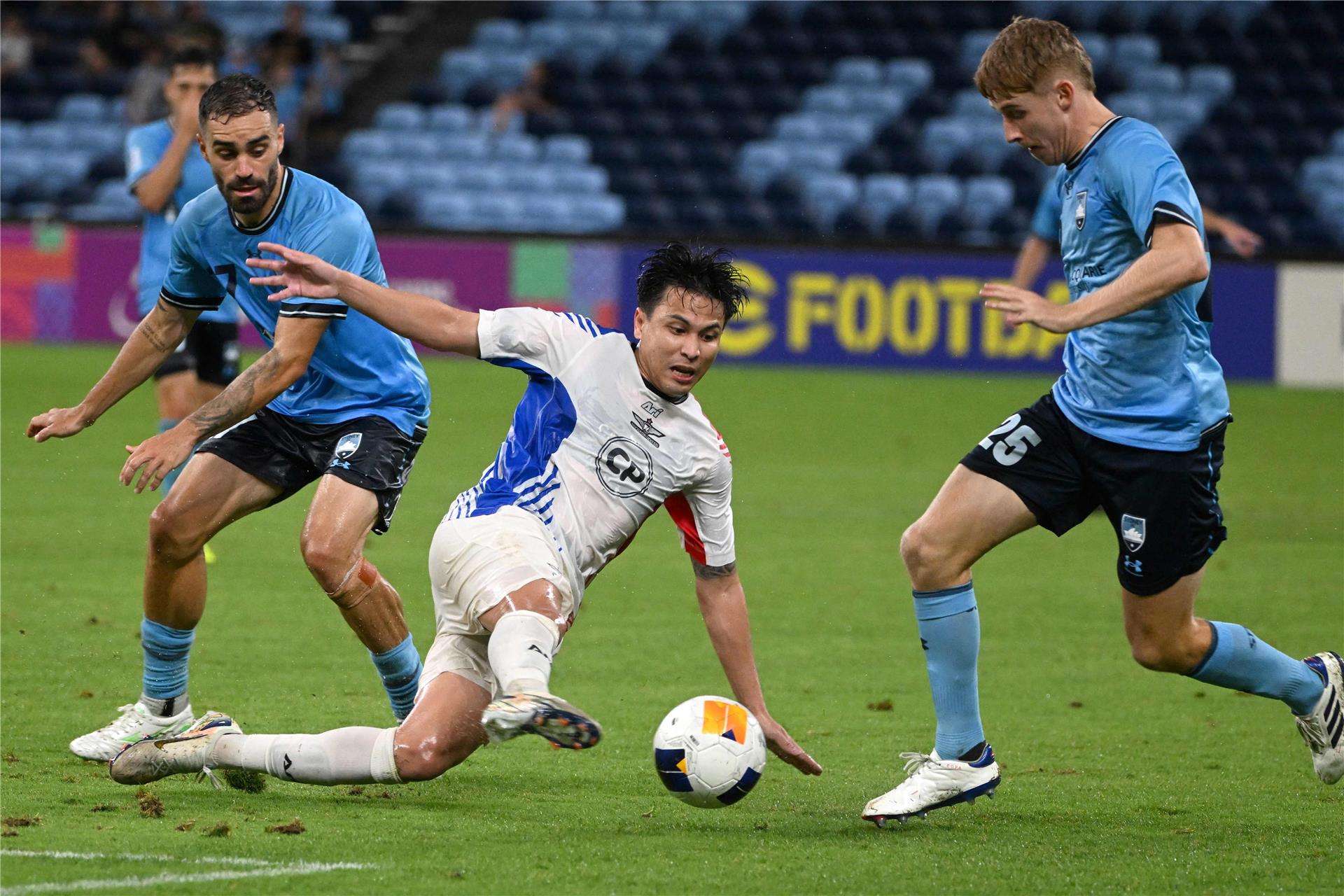 من المباراة