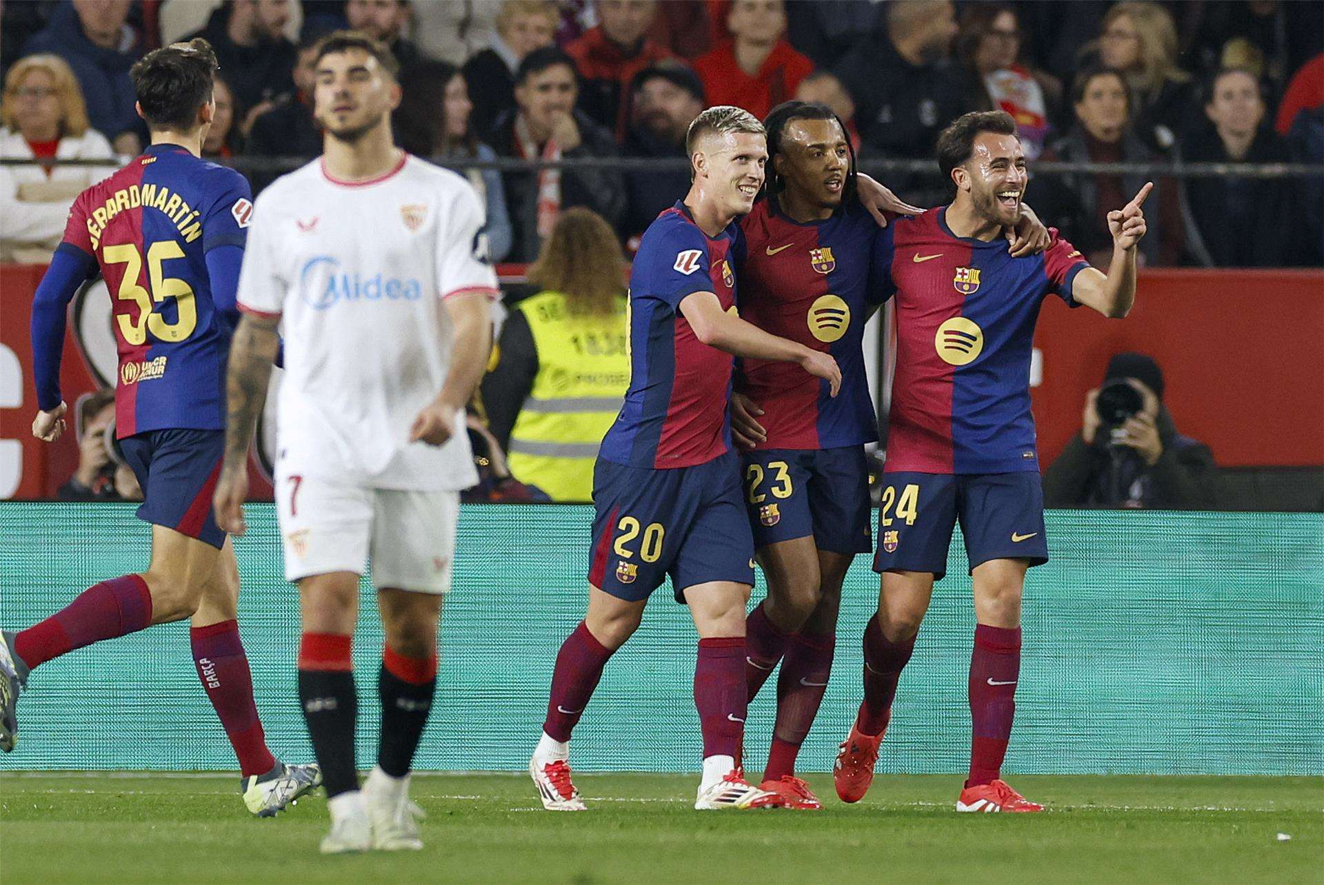 لاعبو برشلونة