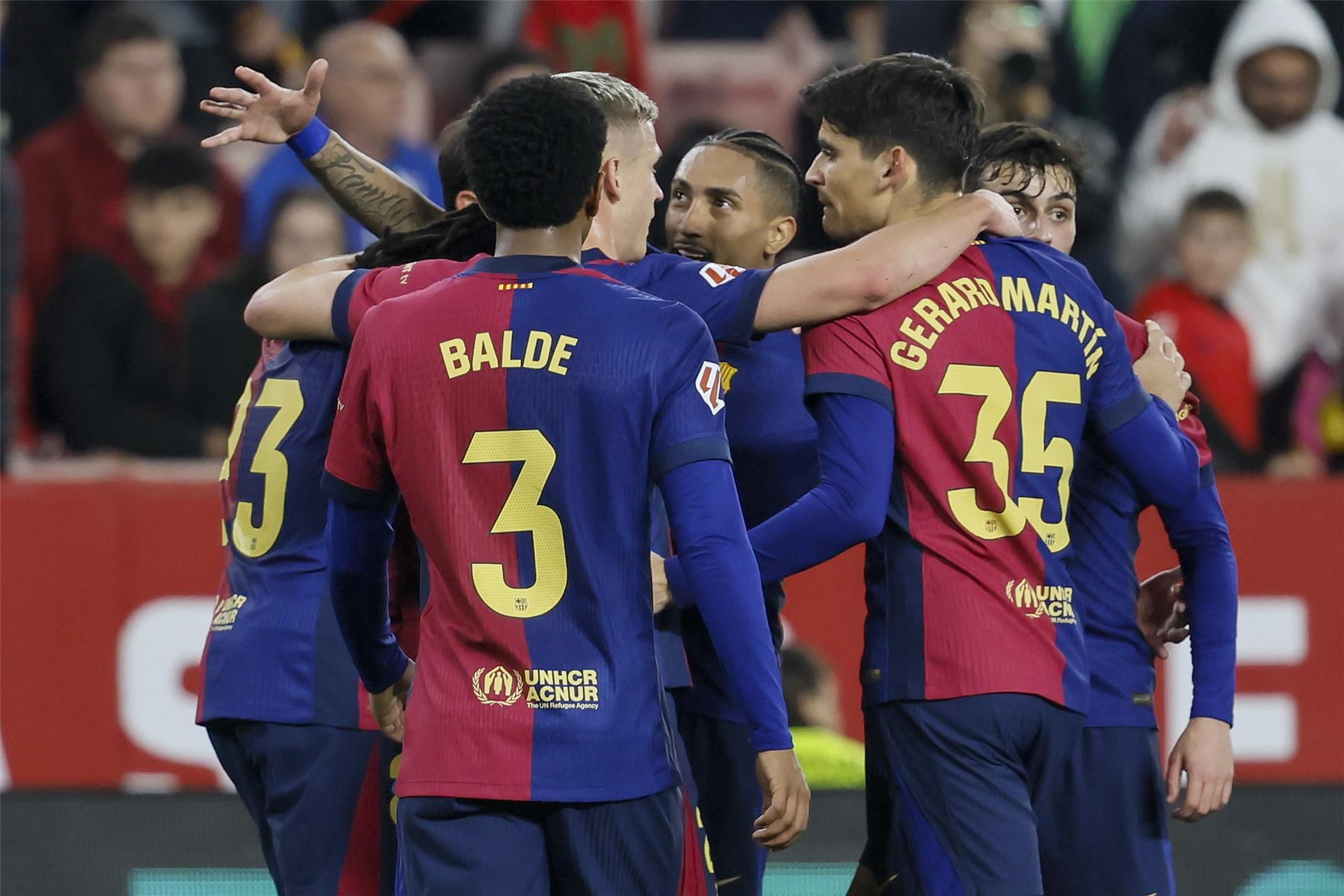 لاعبو برشلونة