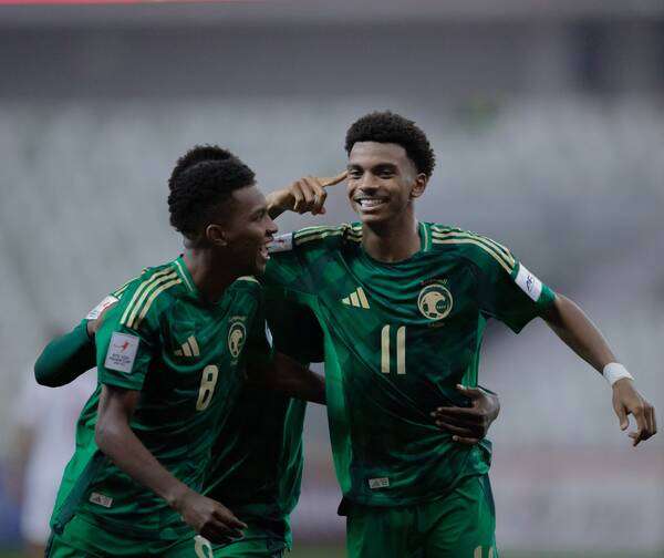 لاعبو المنتخب السعودي للشباب