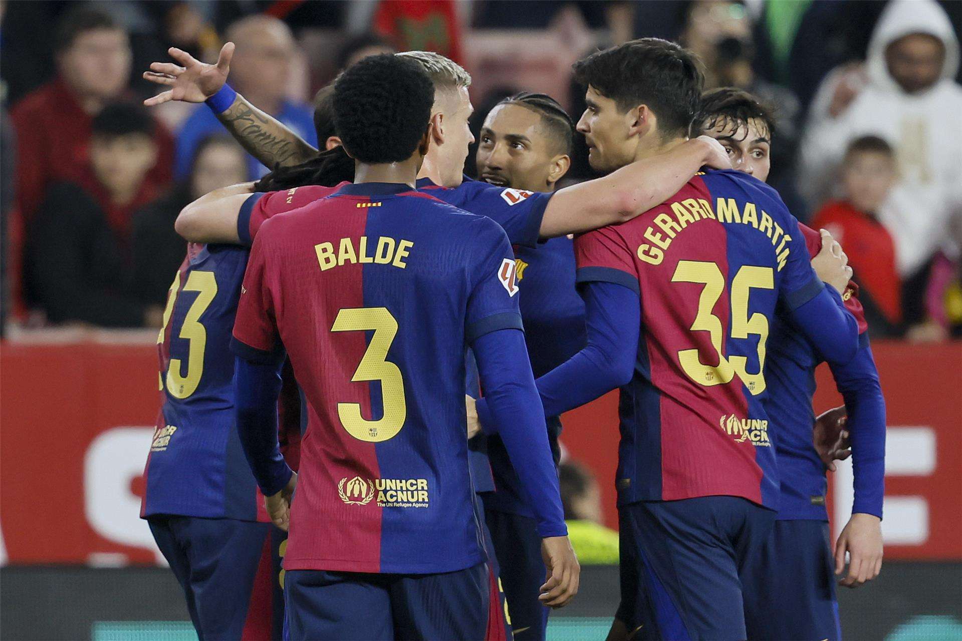 لاعبو برشلونة