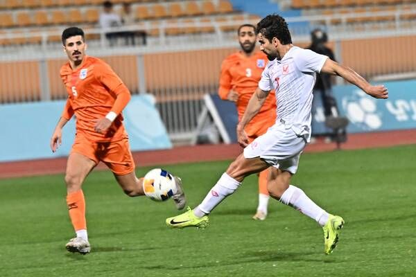 من المباراة