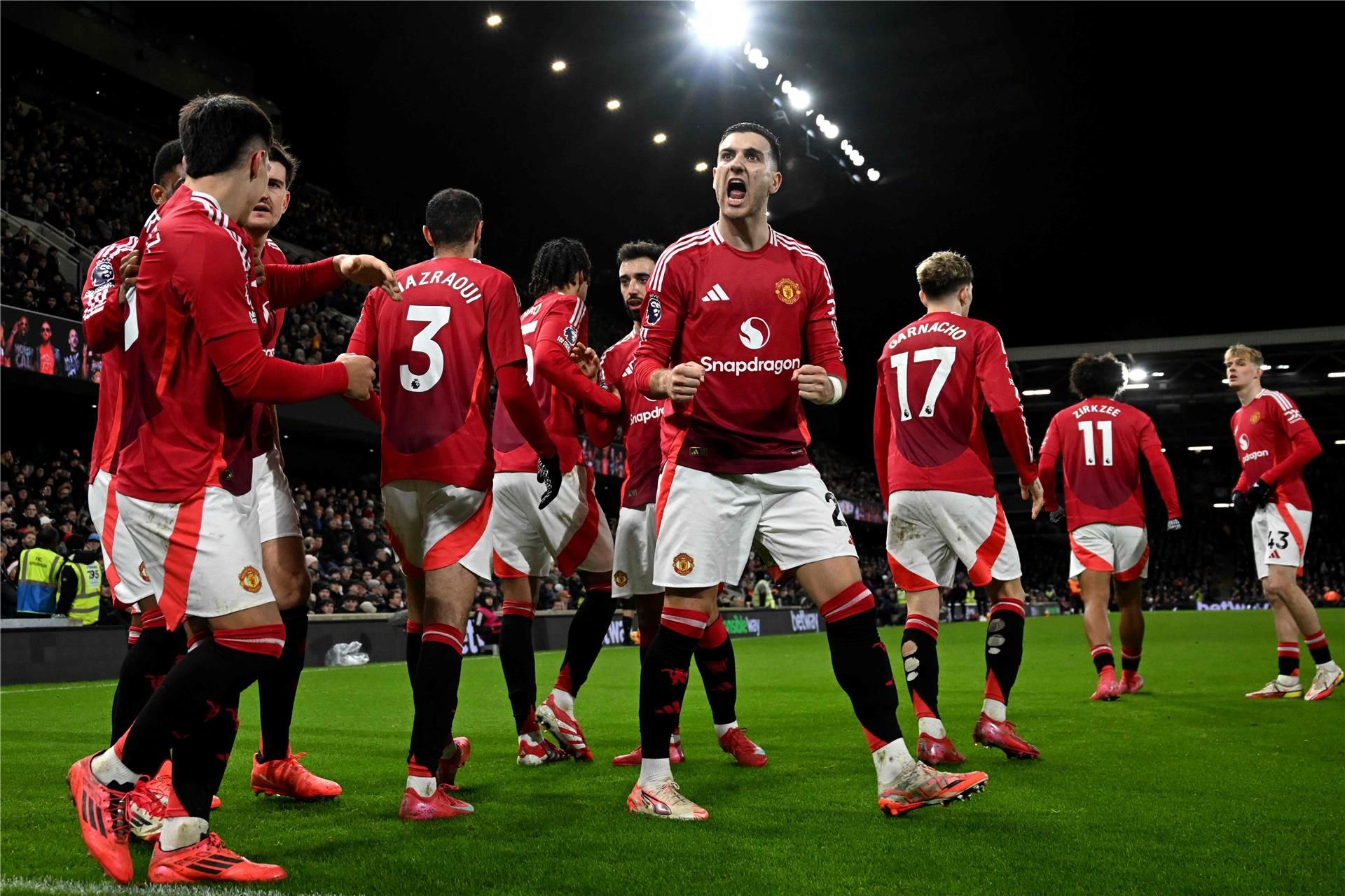 لاعبو مانشستر يونايتد