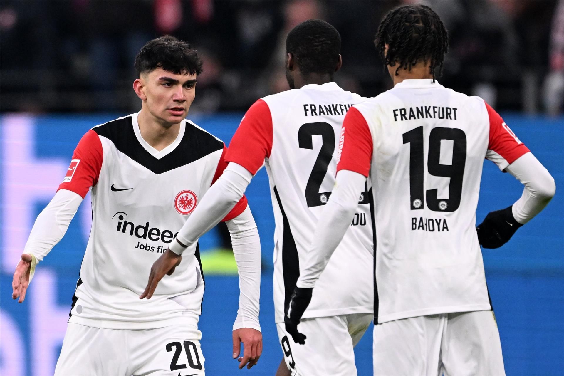 لاعبو فرانكفورت