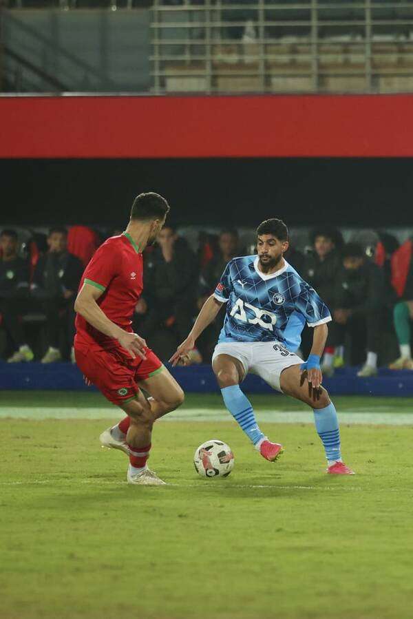 من مباراة بيراميدز ومودرن سبورت