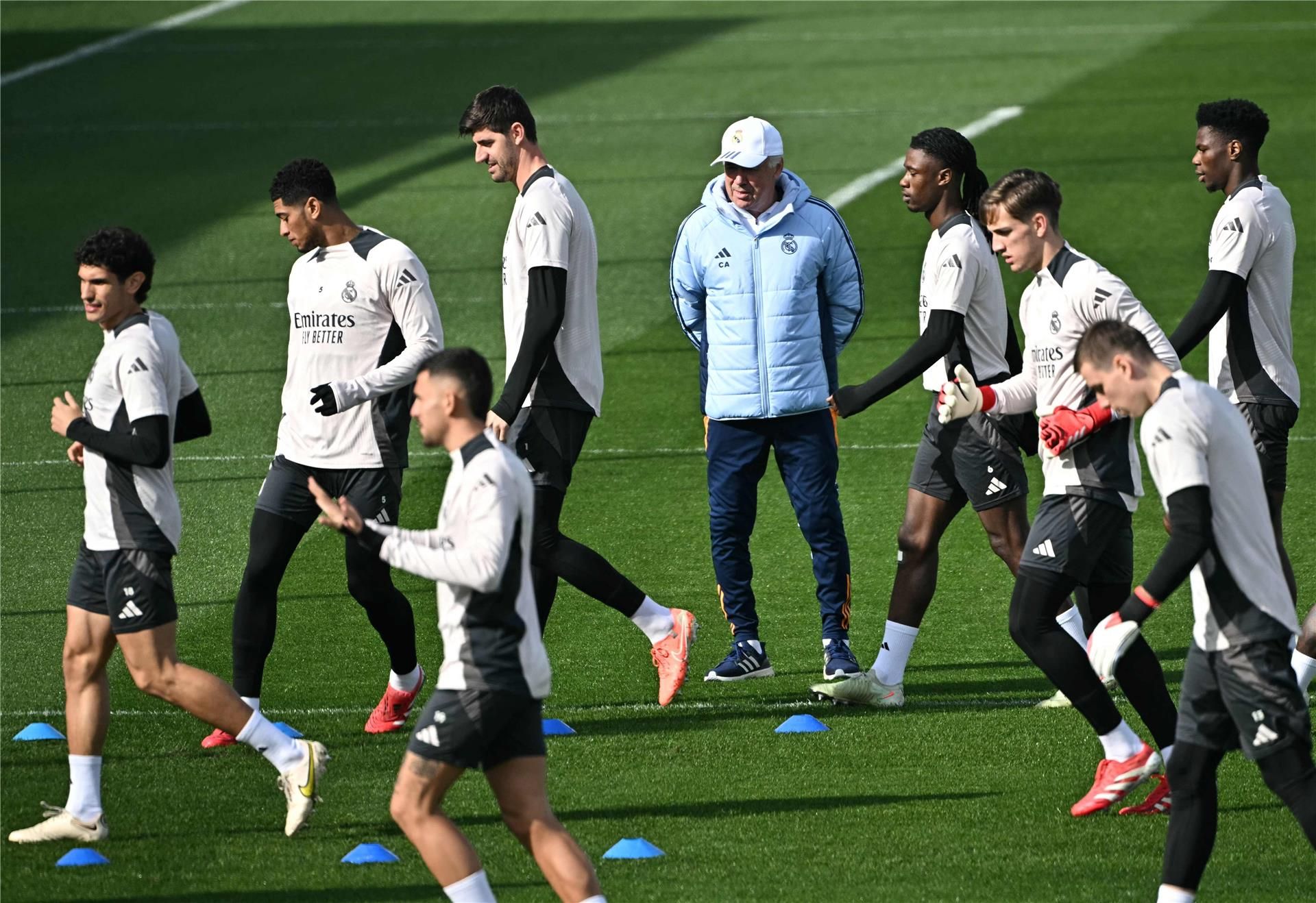 من تدريبات ريال مدريد