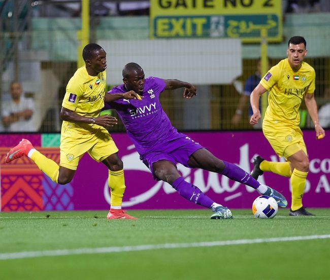 من المباراة