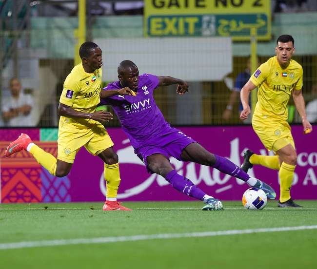 من المباراة