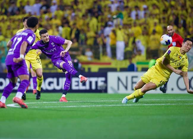 من المباراة