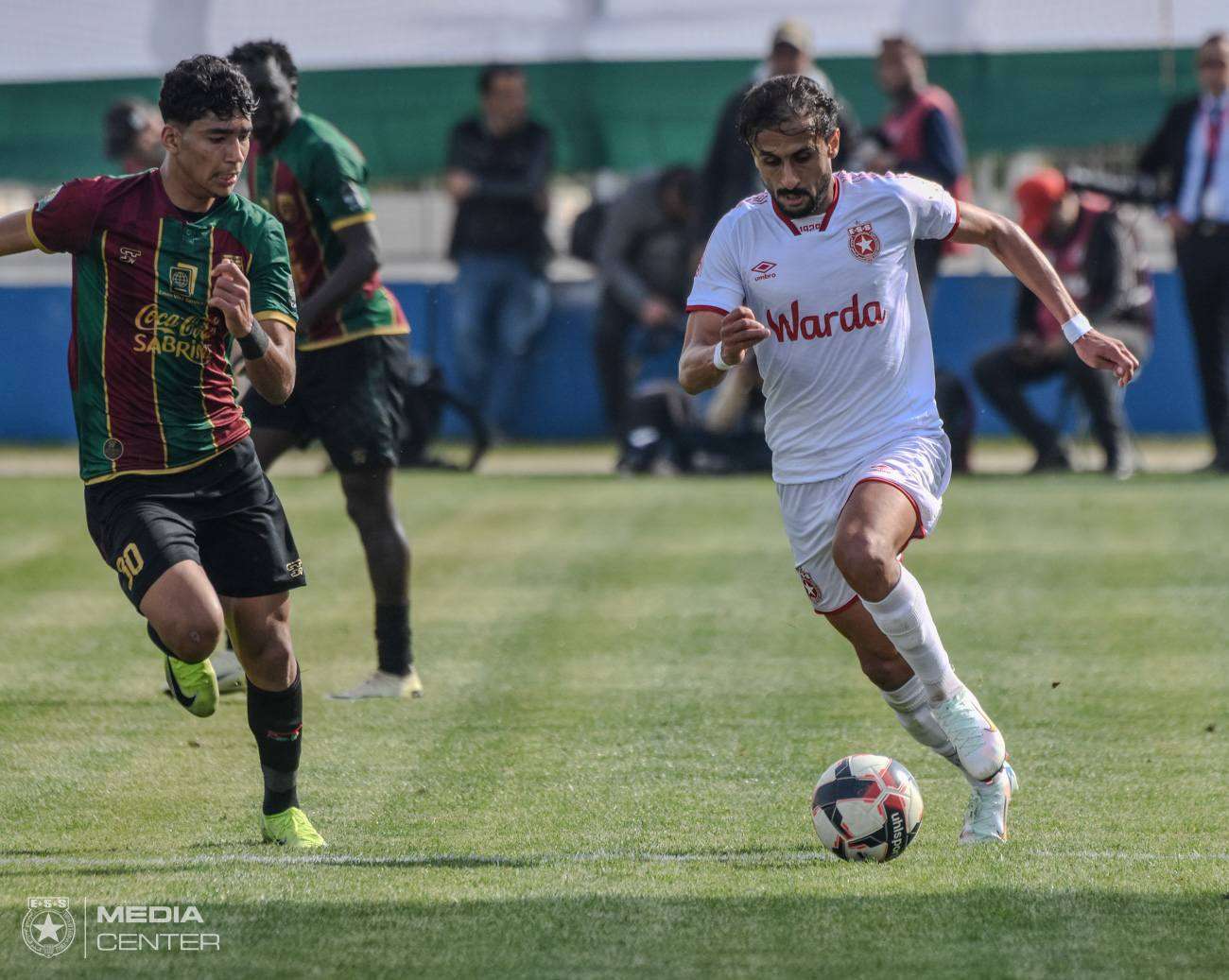 جانب من لقاء النجم الساحلي والملعب التونسي