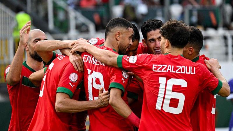 لاعبو منتخب المغرب