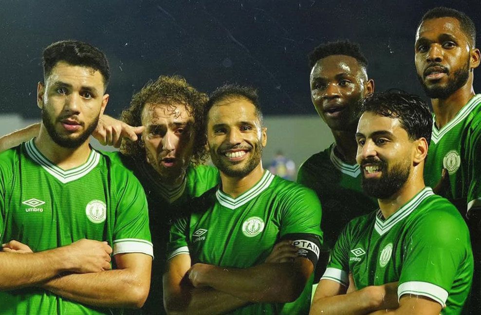 لاعبو الاتحاد المصراتي