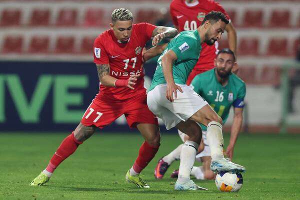 من مباراة الوحدات وشباب الأهلي