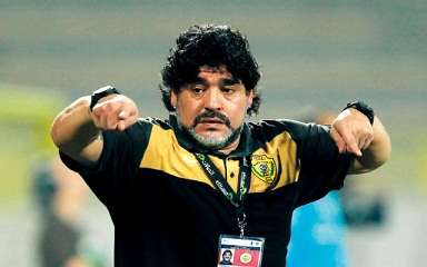  مارادونا في تحدي جديد بالدوري الإماراتي