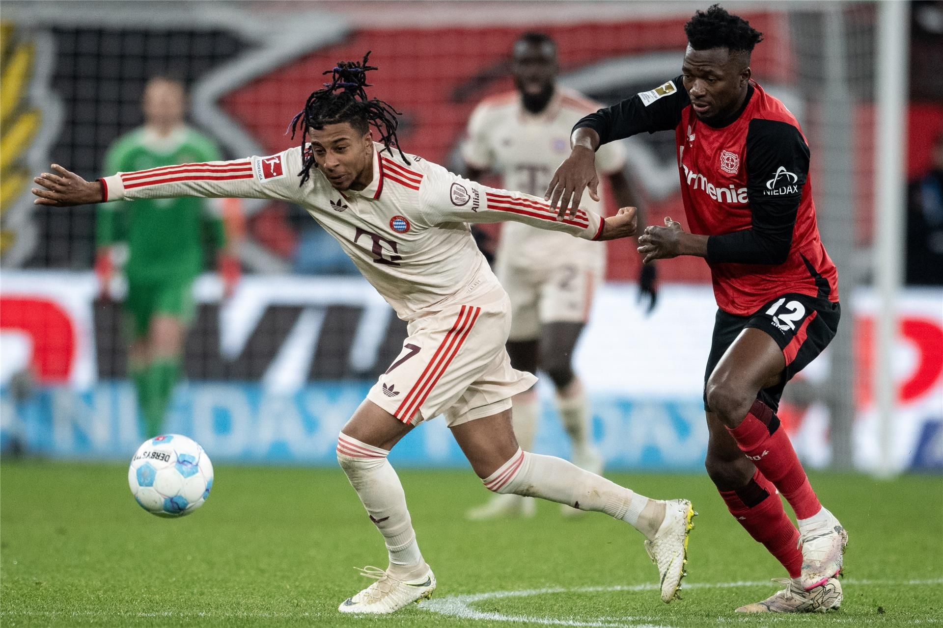 من مباراة سابقة بين بايرن ميونخ وباير ليفركوزن