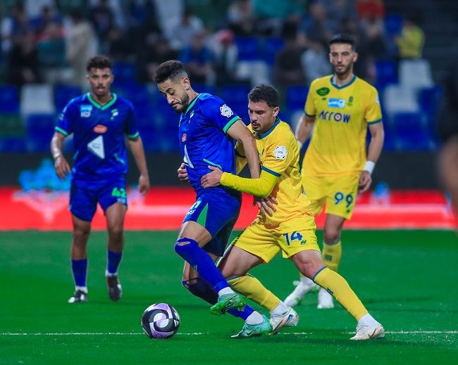 من المباراة