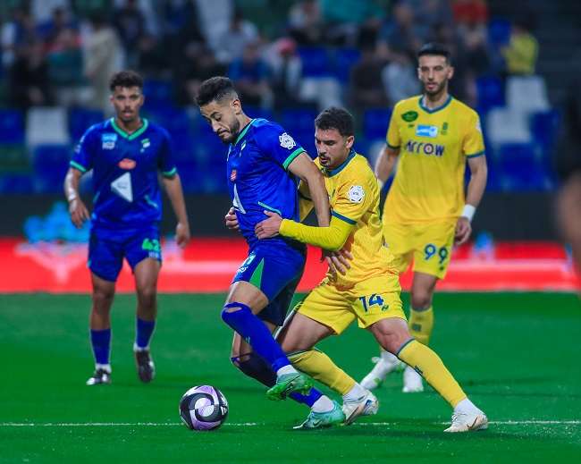 من المباراة