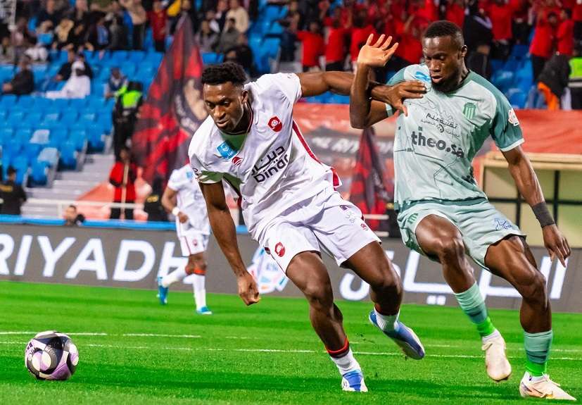 من المباراة