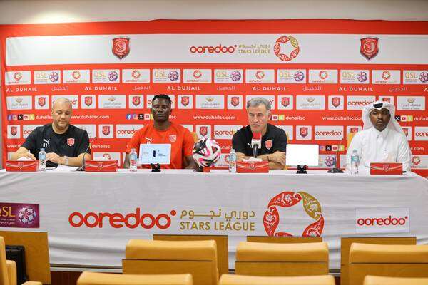 جالتييه في المؤتمر الصحفي