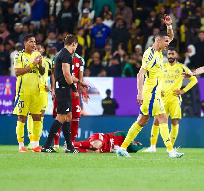 من المباراة