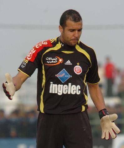 نادر مياغري حارس مرمى المنتخب المغربي