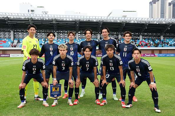 لاعبو منتخب اليابان
