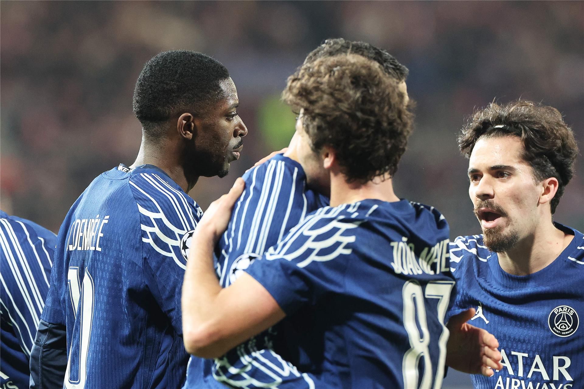 لاعبو باريس سان جيرمان