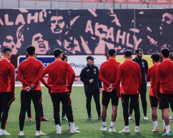 من تدريبات الفريق