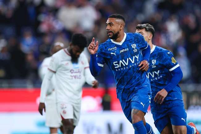 من المباراة