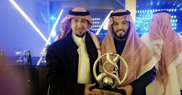 فهد بن نافل مع خالد العنقري