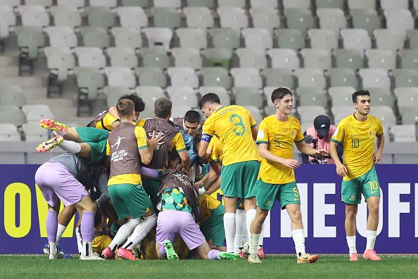 لاعبو منتخب أستراليا