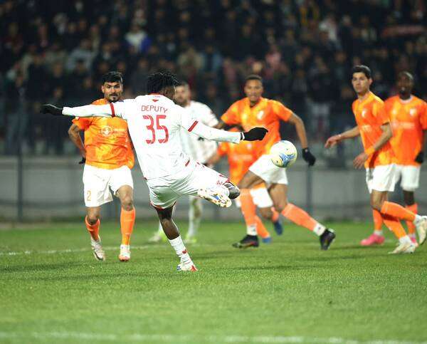 من المباراة