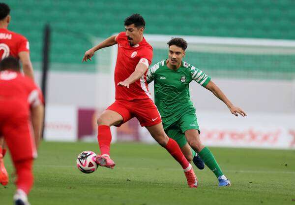 من المباراة