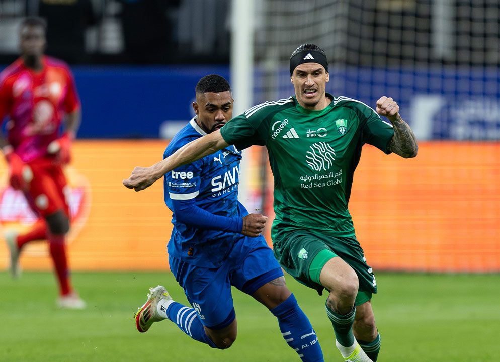 من المباراة