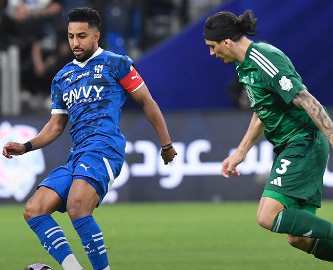 من المباراة