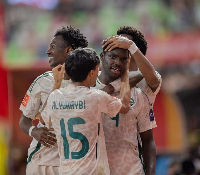 من المباراة