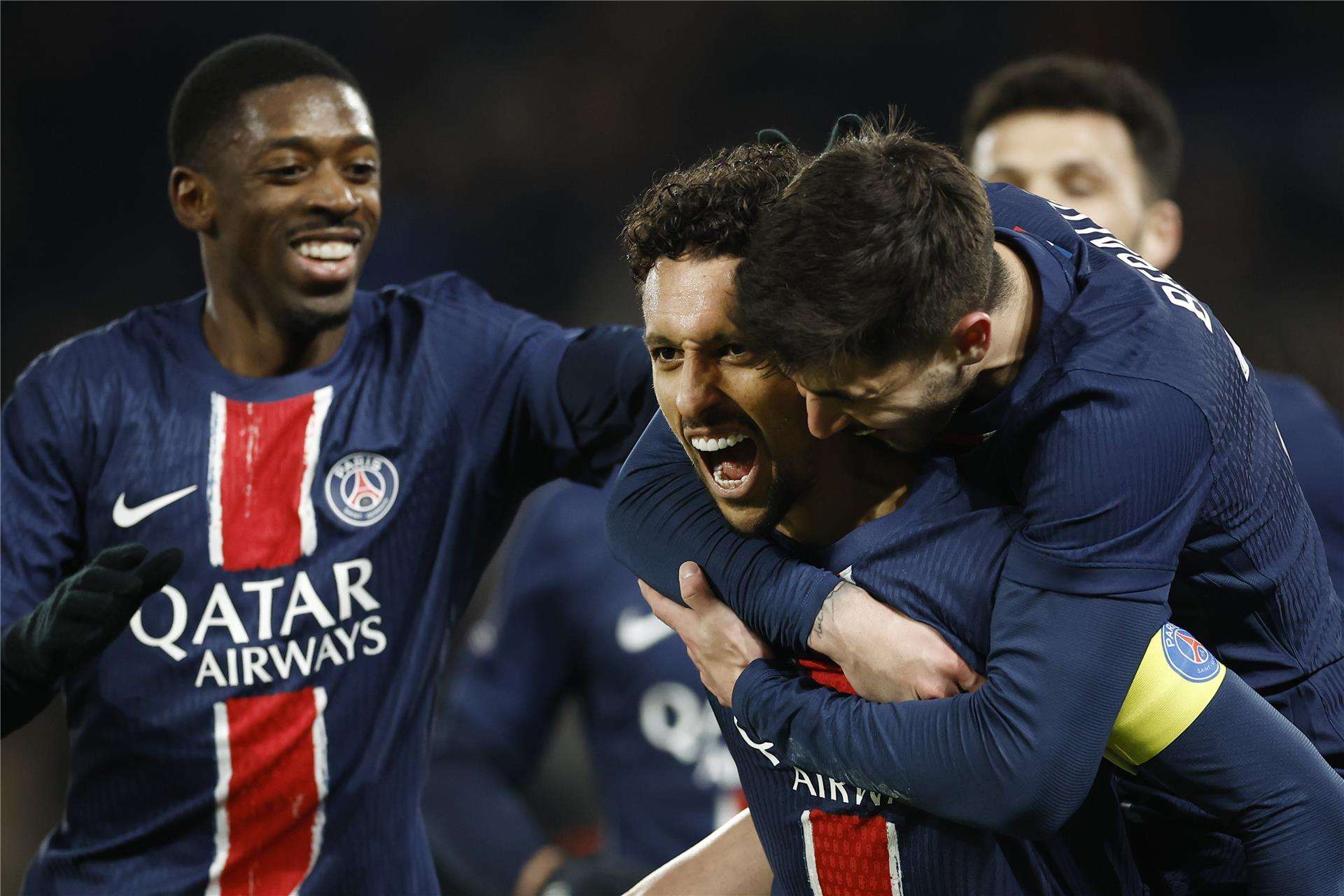 لاعبو باريس سان جيرمان