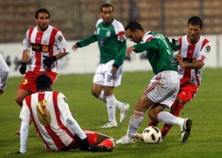 من مباراة شباب الأردن والوحدات