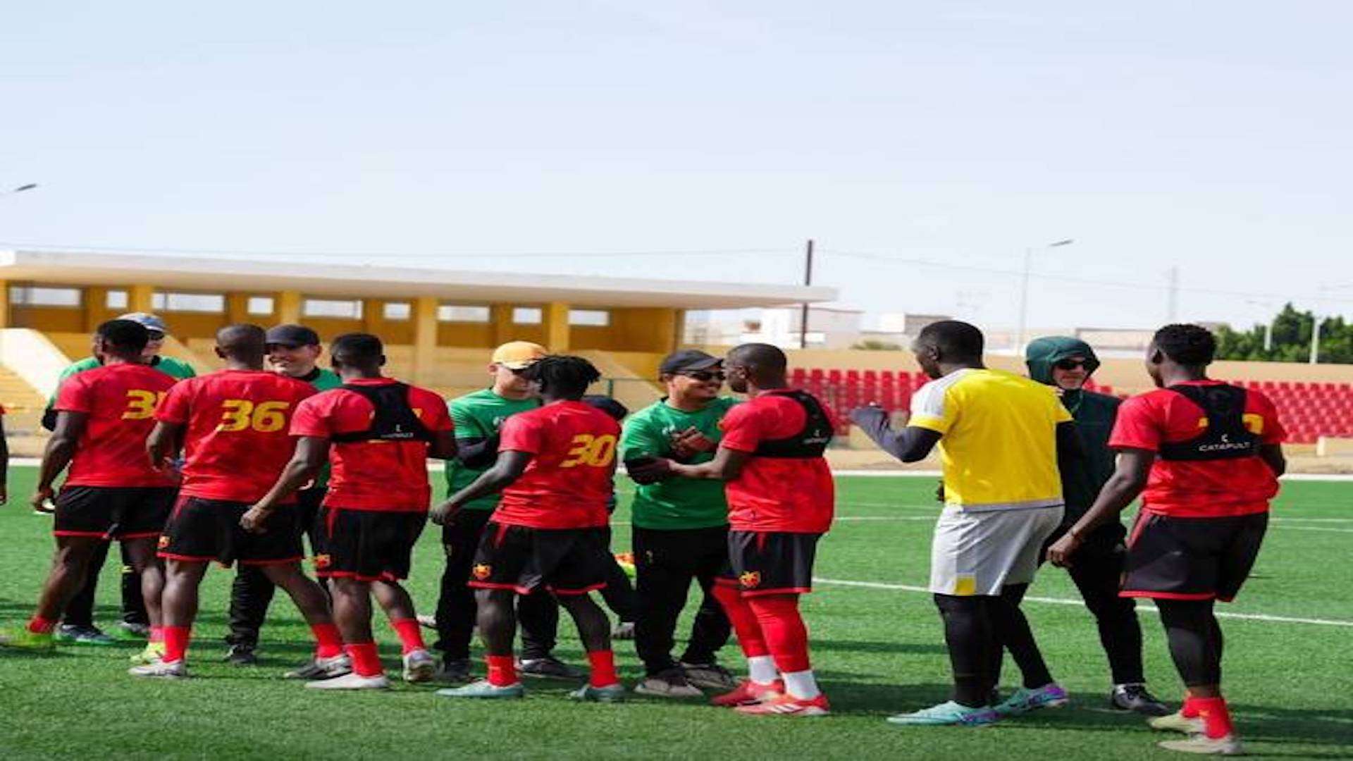 من تدريبات الفريق