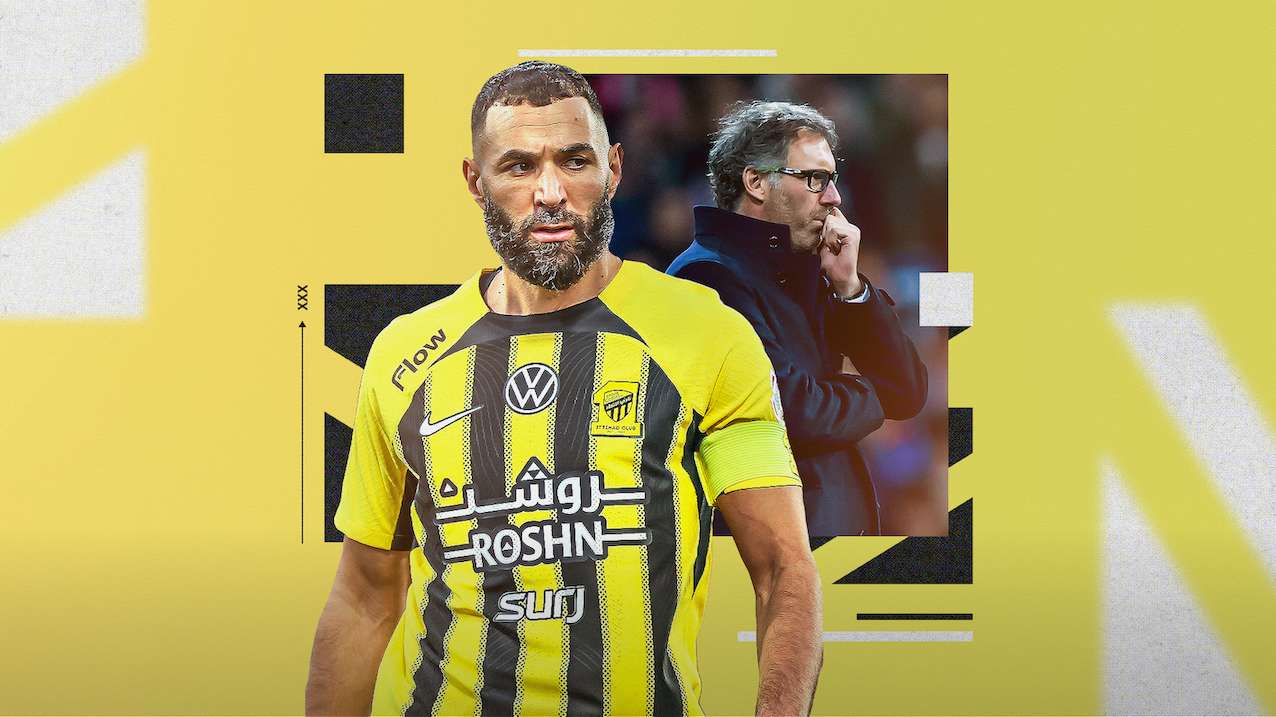 بنزيما وبلان