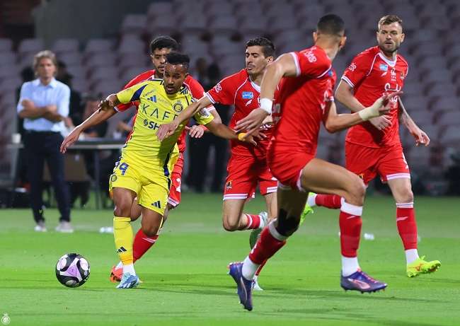 من المباراة