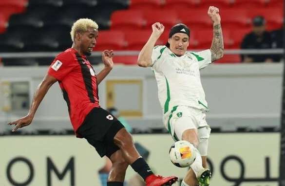 من المباراة