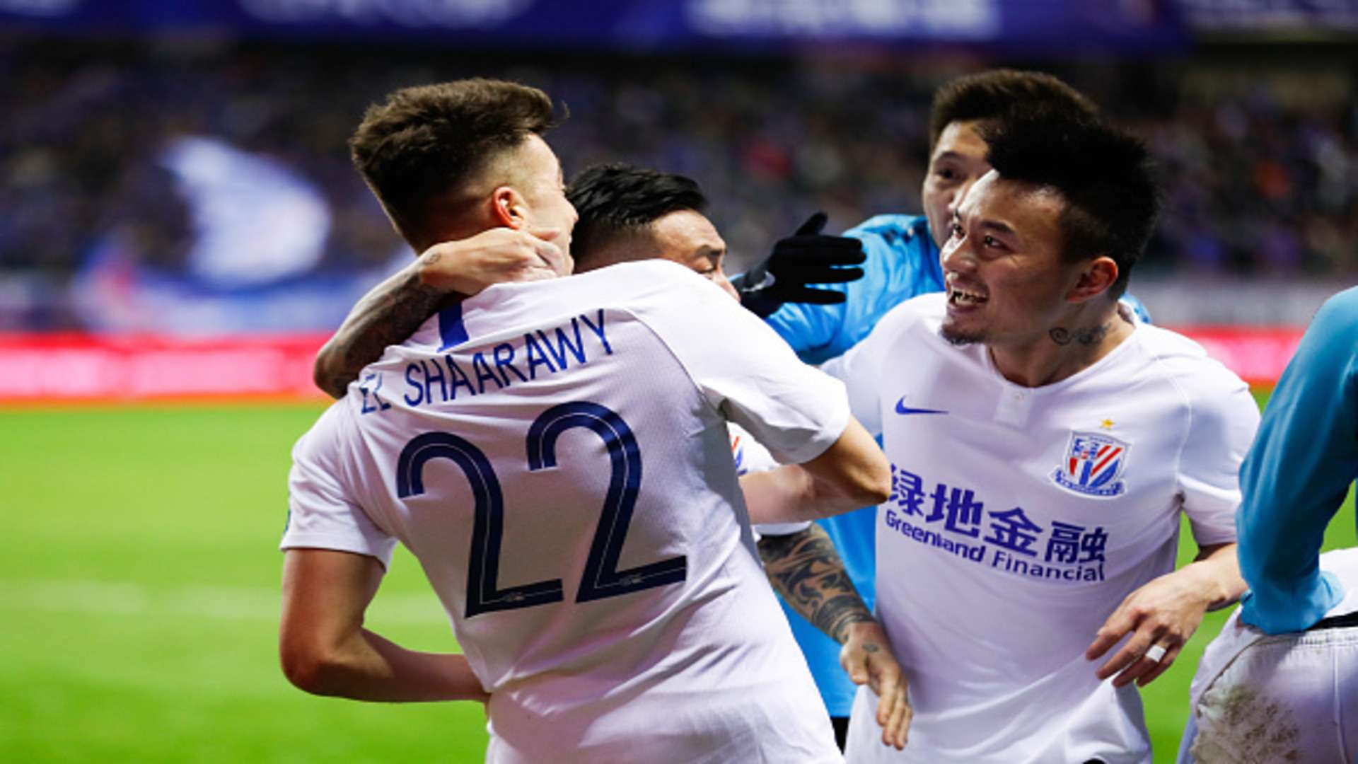 لاعبو شنغهاي شينخوا