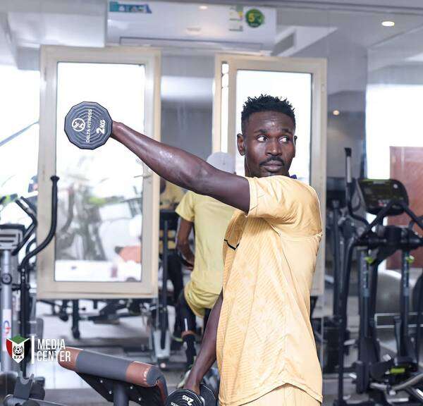 من تدريبات المنتخب السوداني