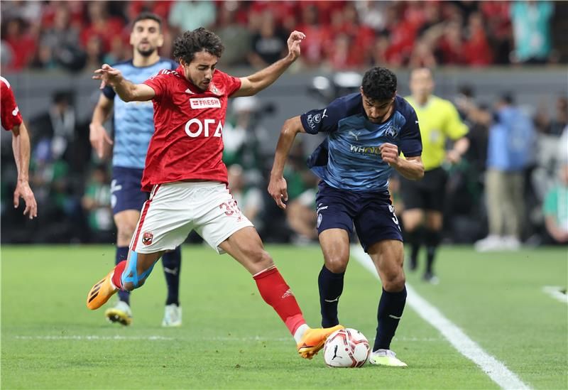 من مواجهة سابقة بين الأهلي وبيراميدز