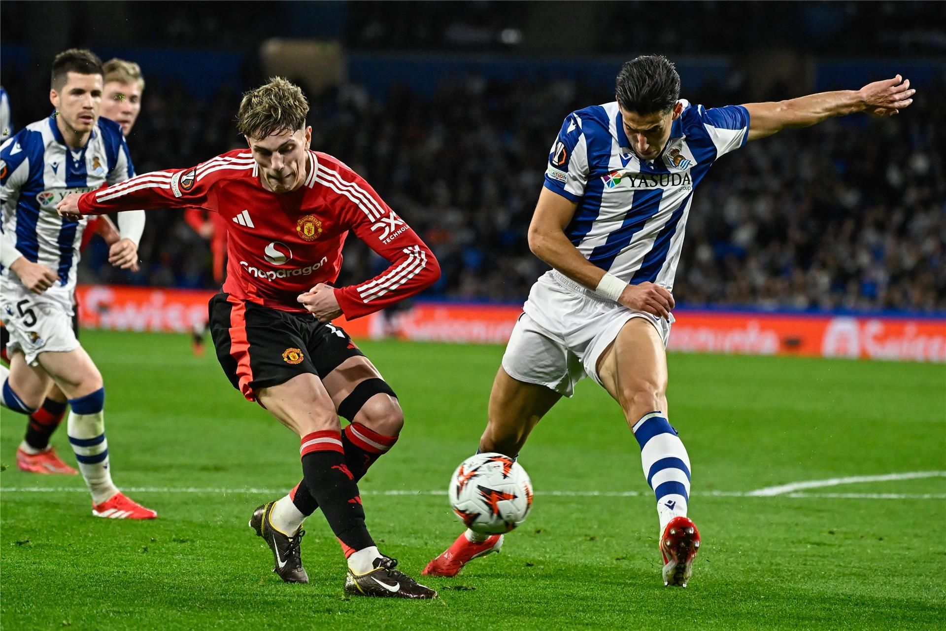 من المباراة