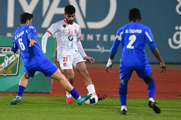 من المباراة