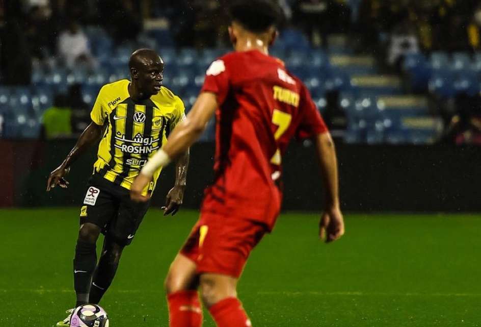 كانتي من المباراة