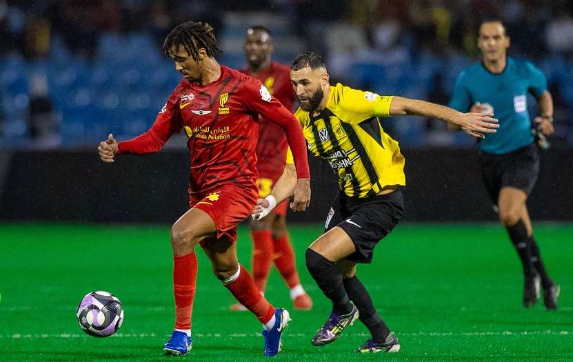 من المباراة