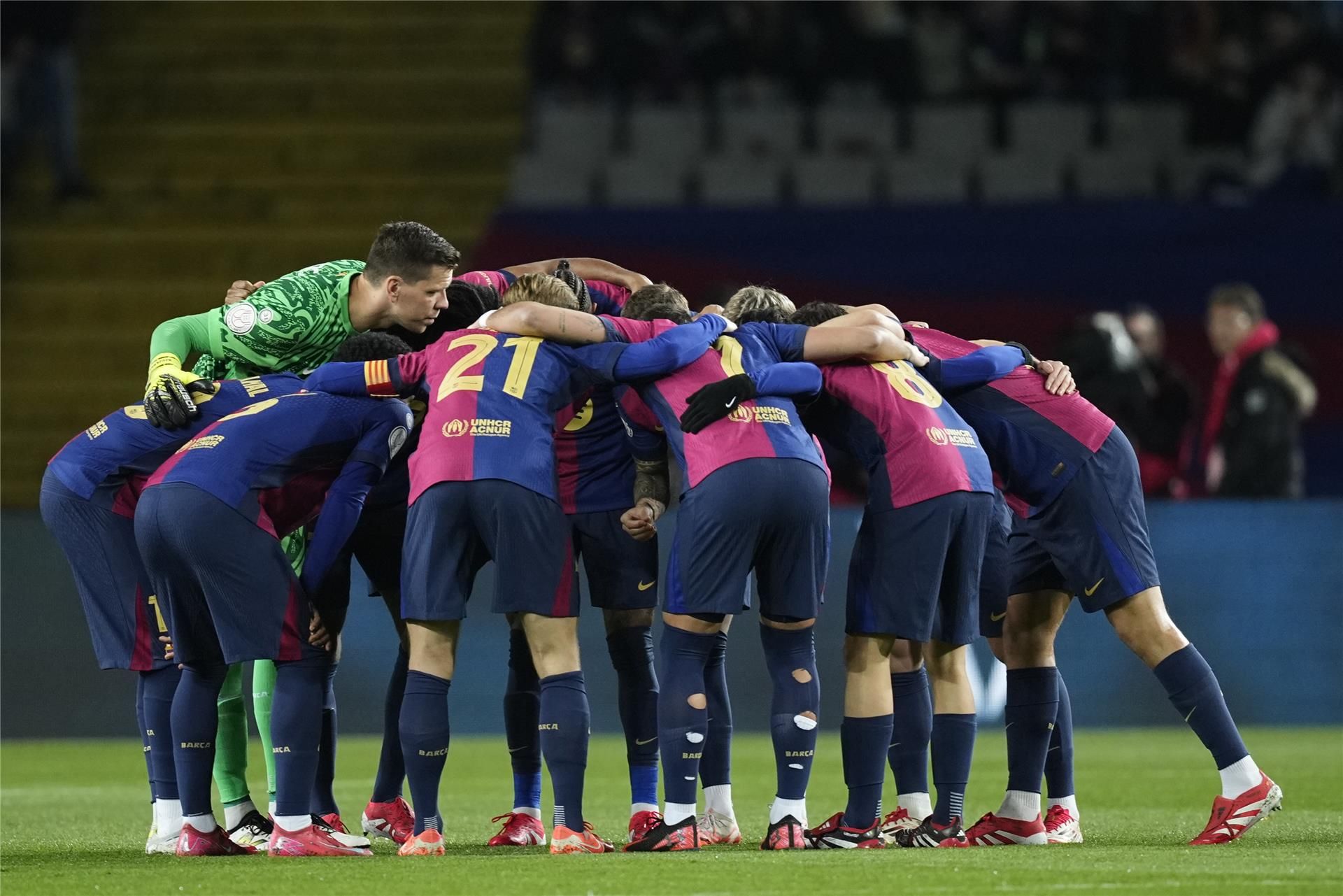 لاعبو برشلونة